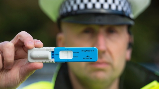 Roadside drug testing